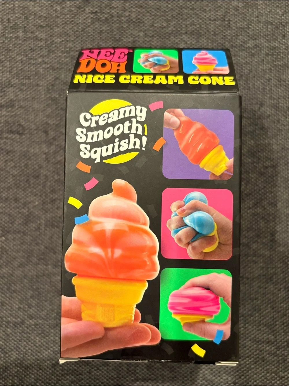NeeDoh Nice Cream Cone - Orange